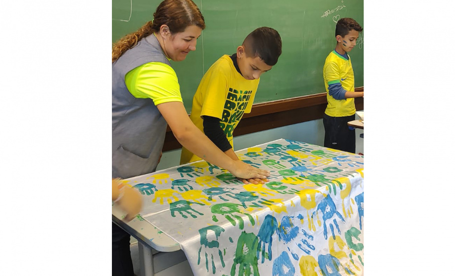 Projeto envolveu toda a escola