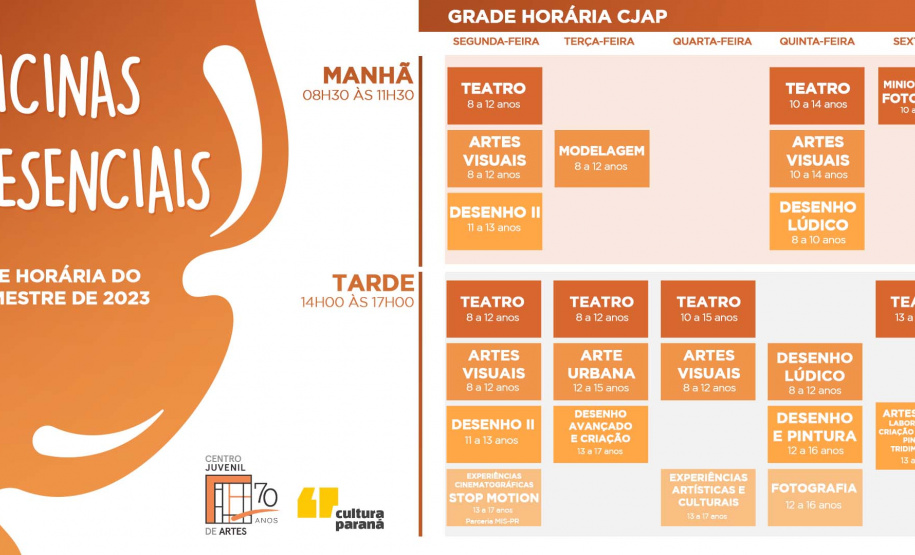 Centro Juvenil de Artes Plásticas anuncia a retomada das oficinas educativas para crianças e adolescentes