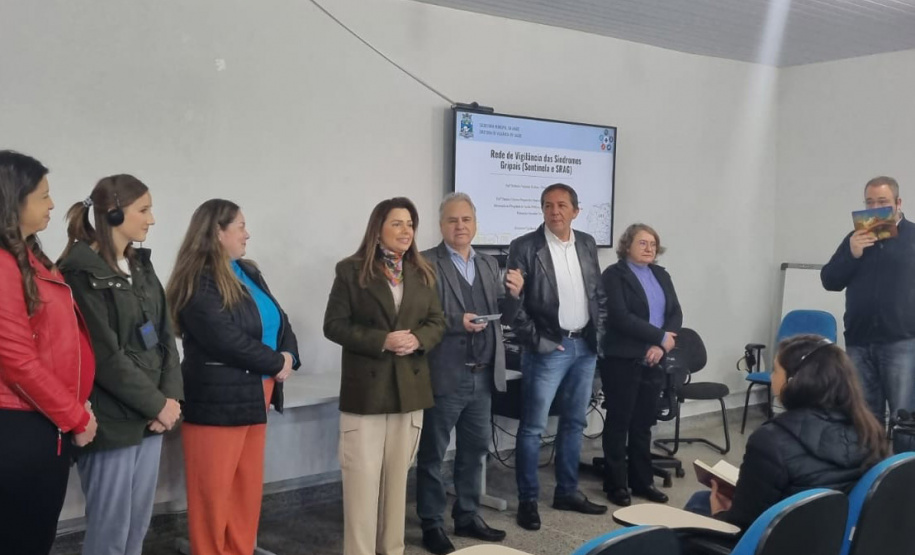 Comitiva dos EUA e Ministério da Saúde acompanha trabalho do Paraná sobre síndromes gripais em região de fronteira