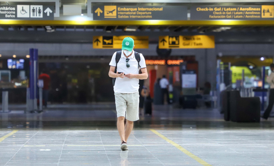 Movimento no Aeroporto de Curitiba cresce quase 60% em 2022, segunda maior variação do País