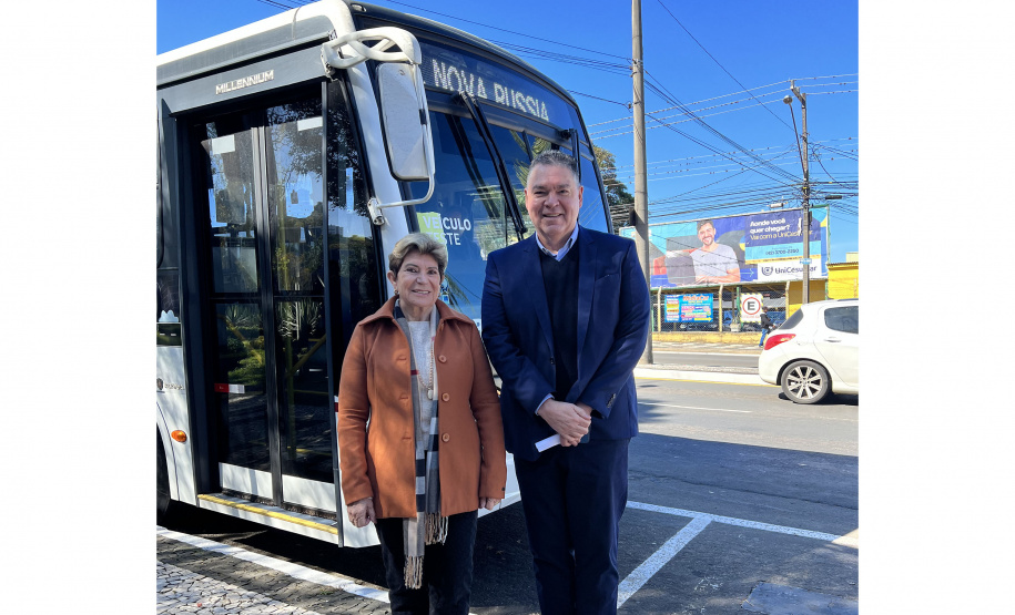 Ônibus GNV em Ponta Grossa
