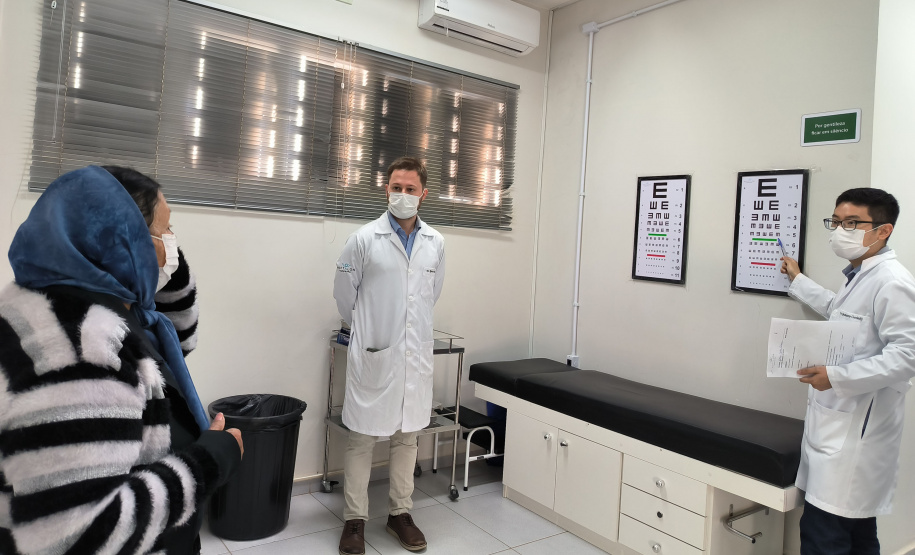 Mutirão oftalmologia Apucarana