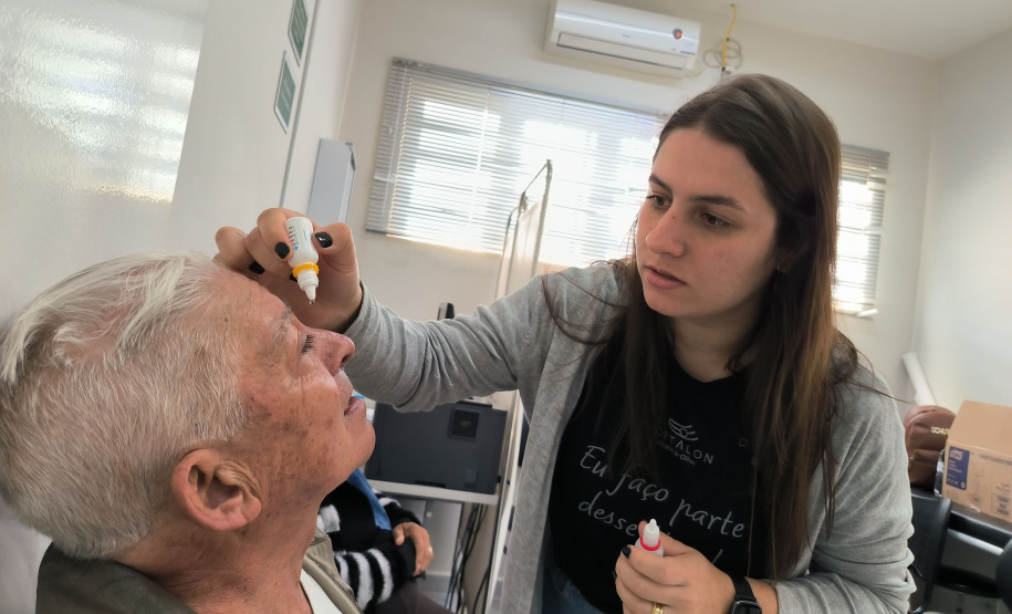 Mutirão oftalmologia Apucarana