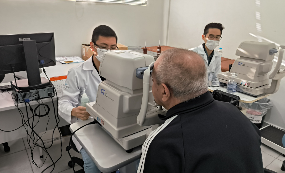Mutirão oftalmologia Apucarana