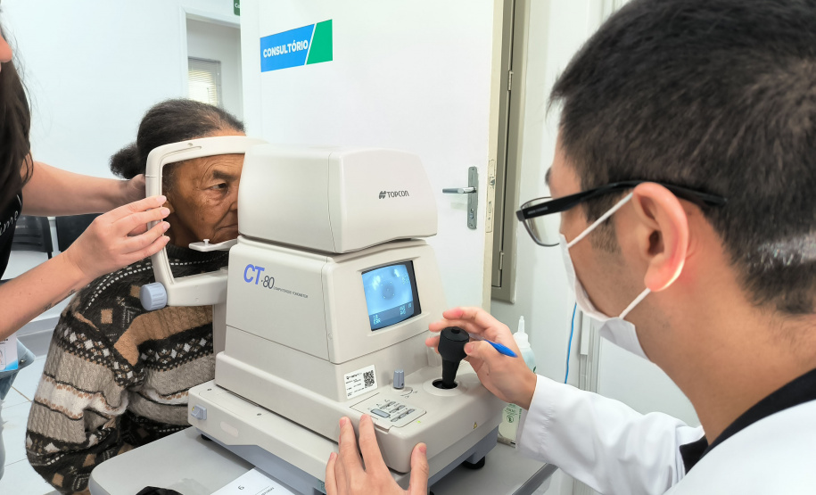 Mutirão oftalmologia Apucarana