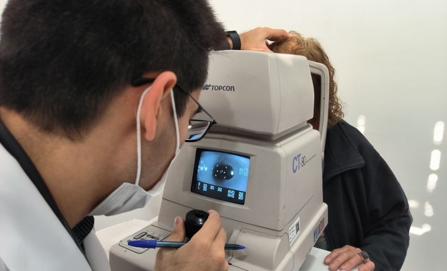 Mutirão oftalmologia Apucarana