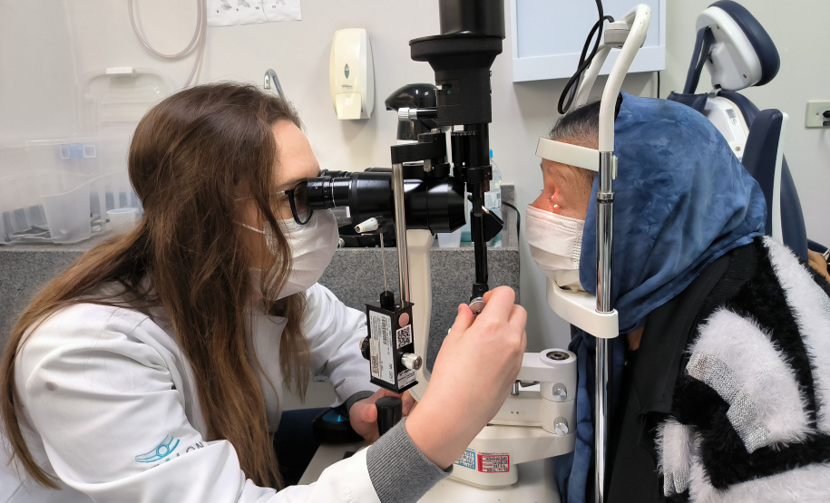 Mutirão oftalmologia Apucarana