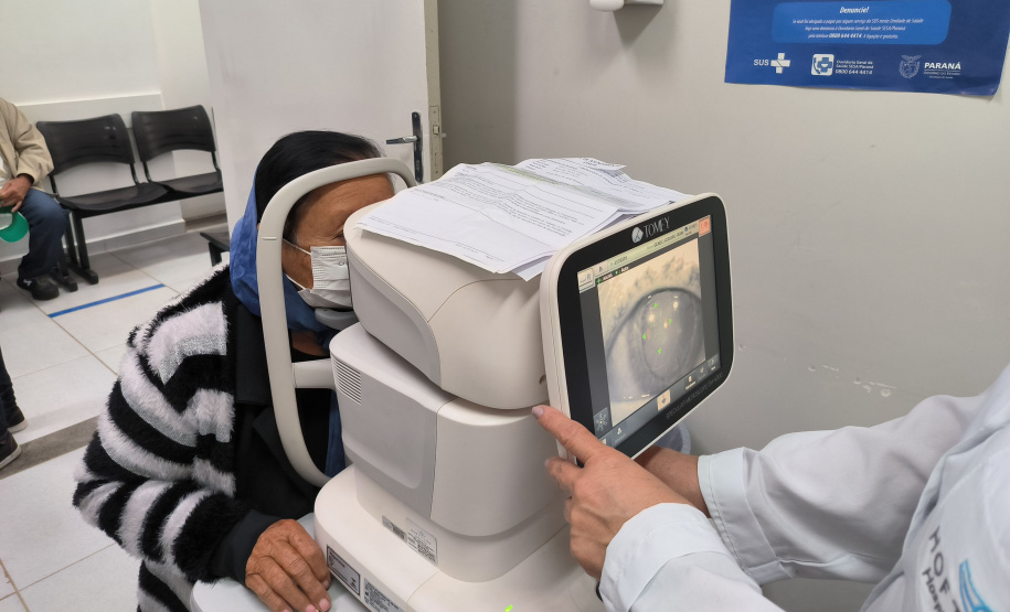 Mutirão oftalmologia Apucarana