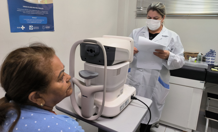 Mutirão oftalmologia Apucarana