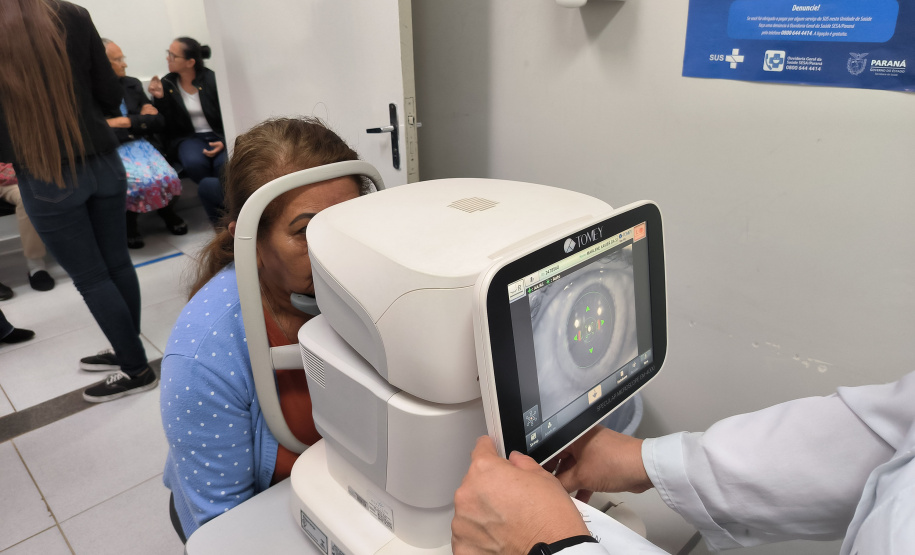 Mutirão oftalmologia Apucarana