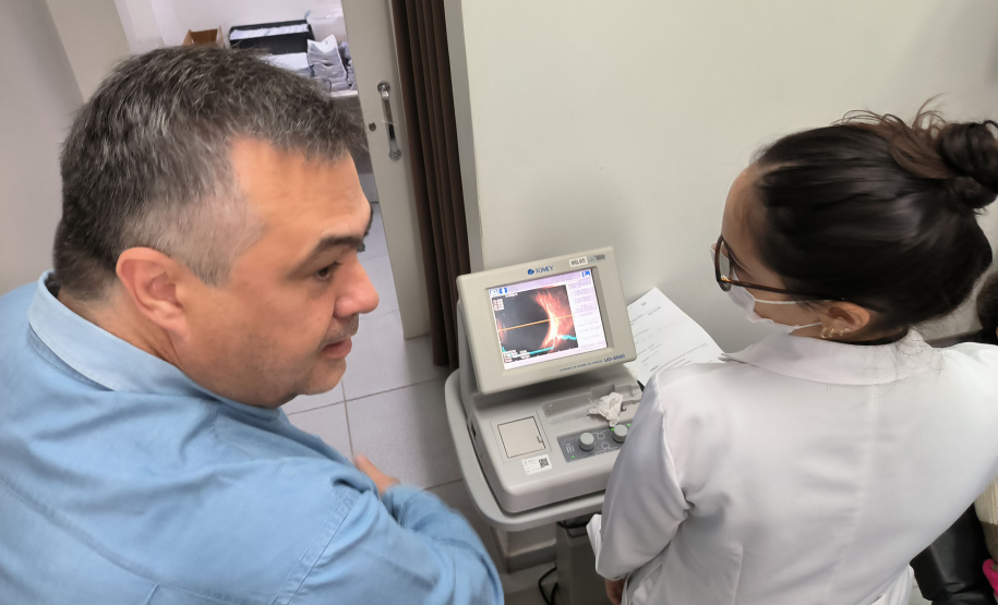 Mutirão oftalmologia Apucarana