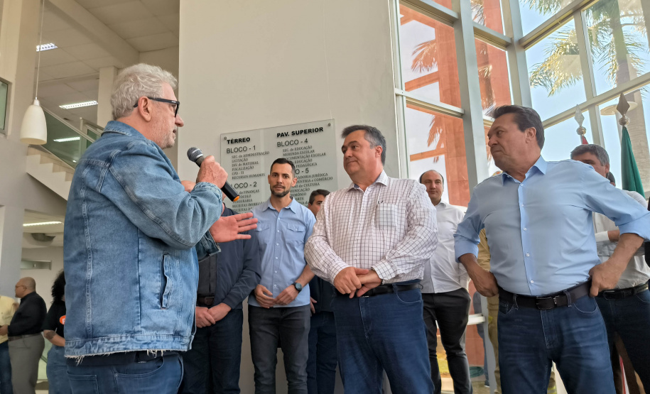 Expandindo acesso a atendimento especializado, secretário assina ordem de serviço do AME de Cianorte