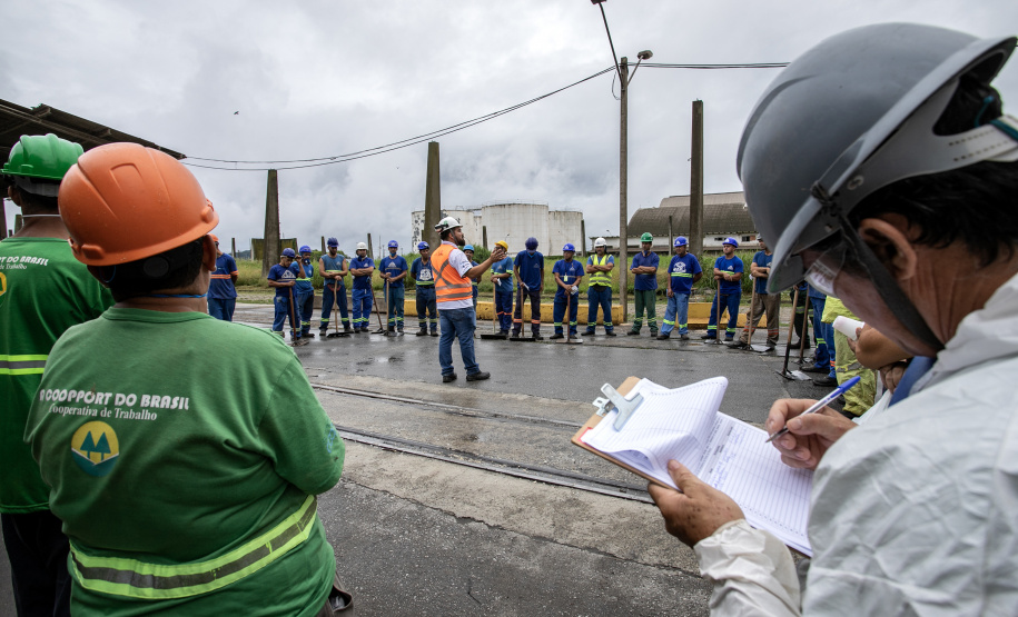 Portos do Paraná intensifica capacitações para reforçar segurança dos trabalhadores