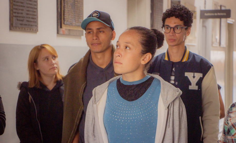 Calouros indígenas da UEPG fazem atividade para conhecer a instituição