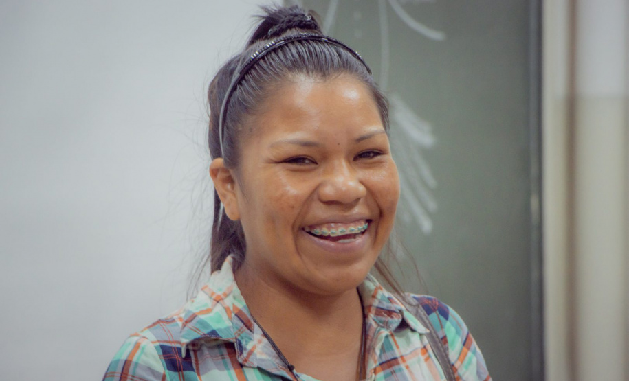 Calouros indígenas da UEPG fazem atividade para conhecer a instituição