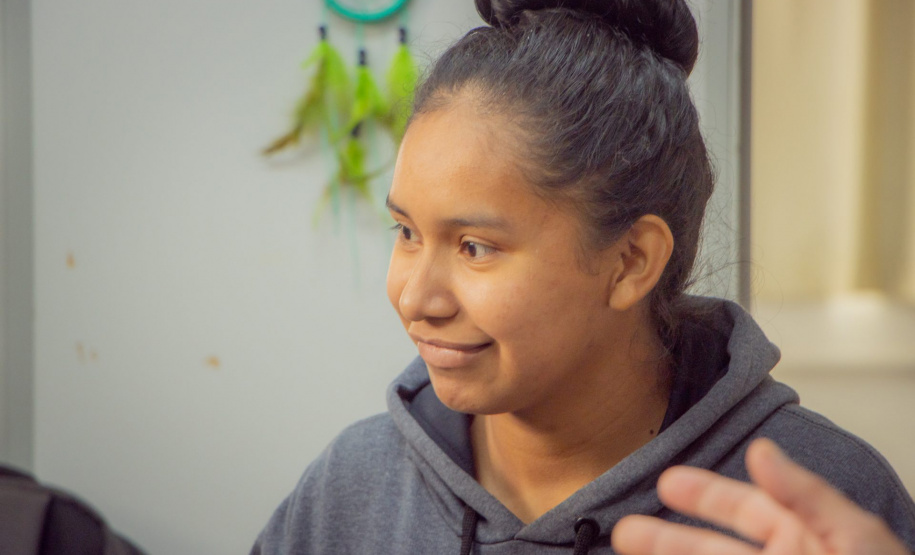 Calouros indígenas da UEPG fazem atividade para conhecer a instituição