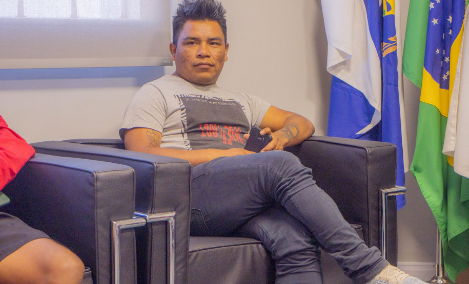 Calouros indígenas da UEPG fazem atividade para conhecer a instituição