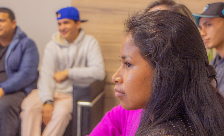 Calouros indígenas da UEPG fazem atividade para conhecer a instituição