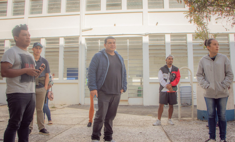 Calouros indígenas da UEPG fazem atividade para conhecer a instituição