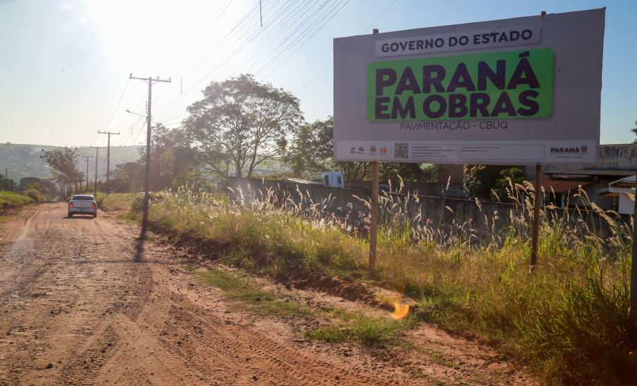 Obras no município de Jacarezinho