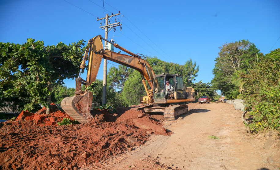 Obras no município de Jacarezinho