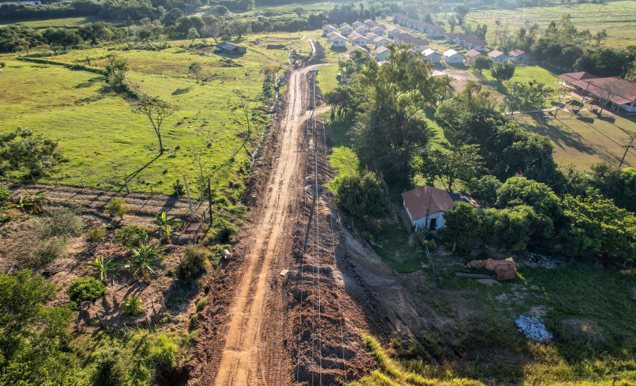 Obras no município de Jacarezinho