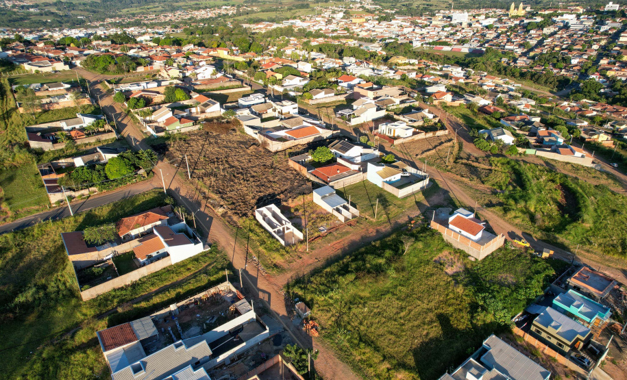 Obras no município de Jacarezinho