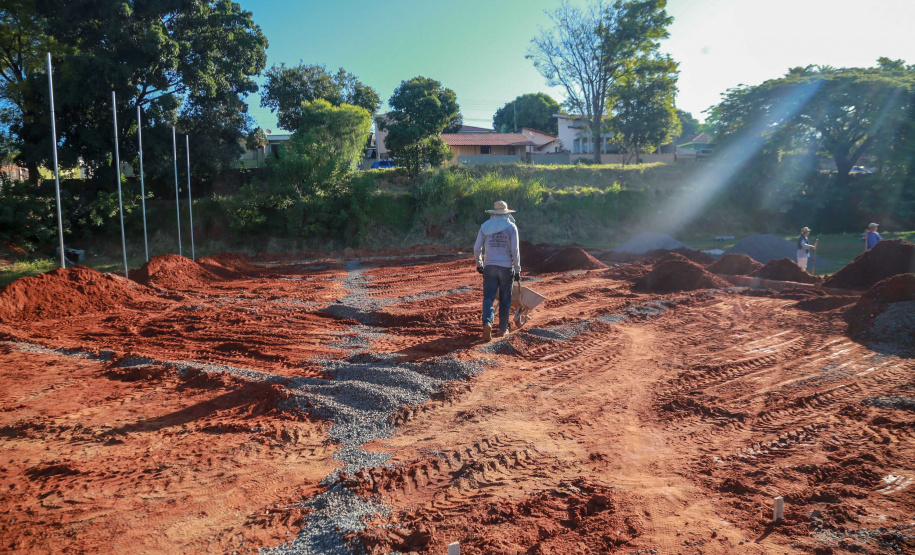 Obras no município de Jacarezinho