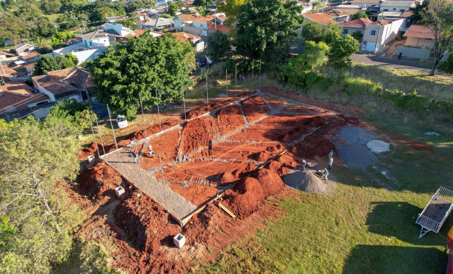 Obras no município de Jacarezinho
