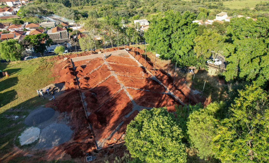 Obras no município de Jacarezinho