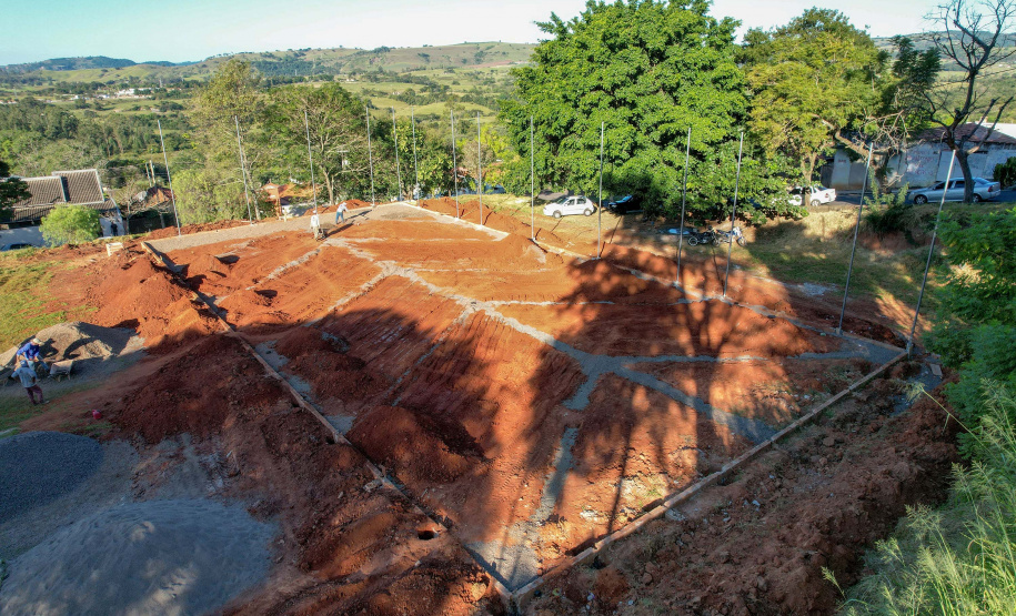 Obras no município de Jacarezinho