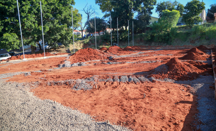 Obras no município de Jacarezinho
