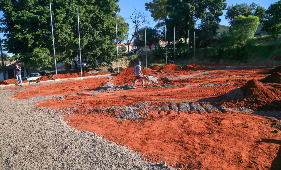 Obras no município de Jacarezinho