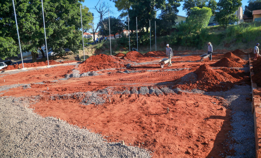 Obras no município de Jacarezinho