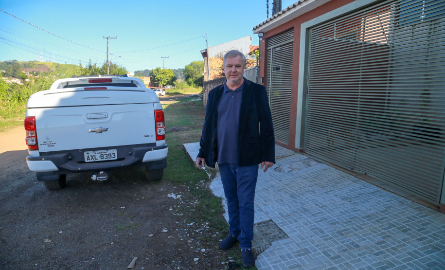 Obras no município de Jacarezinho