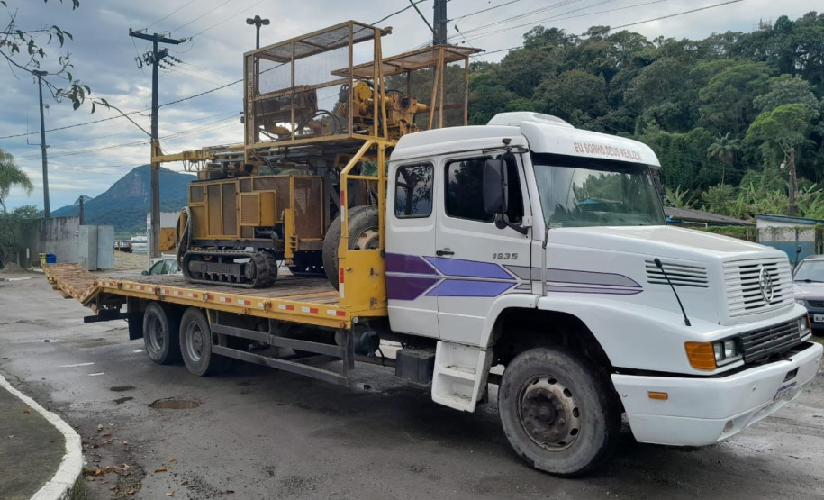 Ponte de Guaratuba - sondagens em Caiobá