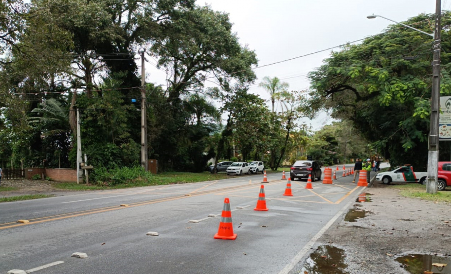 Ponte de Guaratuba - sondagens em Caiobá