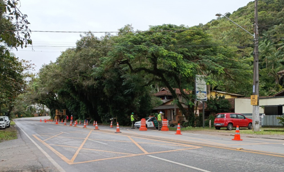 Ponte de Guaratuba - sondagens em Caiobá