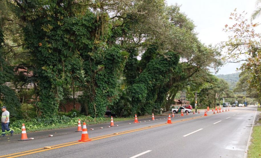 Ponte de Guaratuba - sondagens em Caiobá