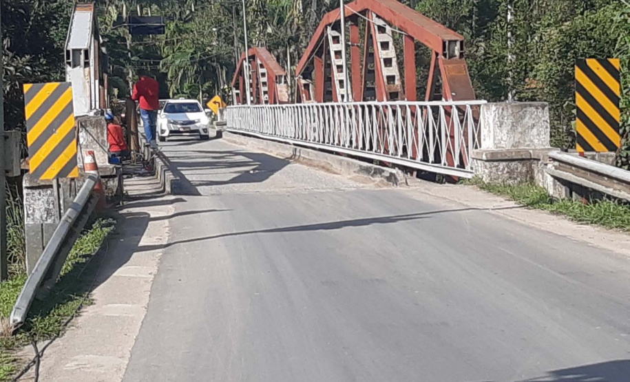 Bloqueio ponte em Porto de Cima Ponte de Porto de Cima terá bloqueios parciais a partir de 17 de julho