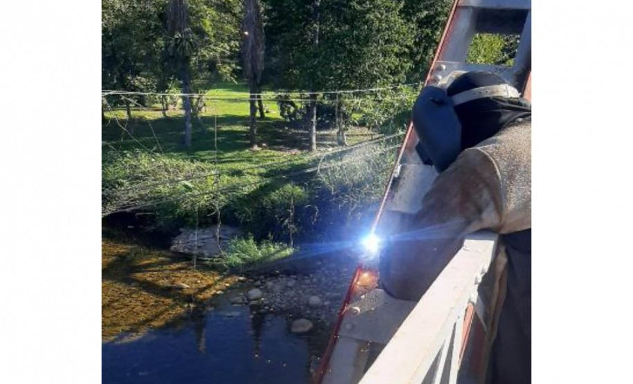 Bloqueios em ponte de Porto de Cima, distrito de Morretes, são adiados devido às chuvas