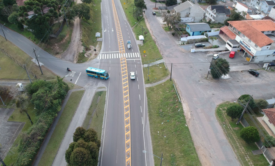 Melhorias em rodovia de Curitiba proporcionam mais segurança a pedestres