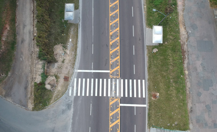 Melhorias em rodovia de Curitiba proporcionam mais segurança a pedestres