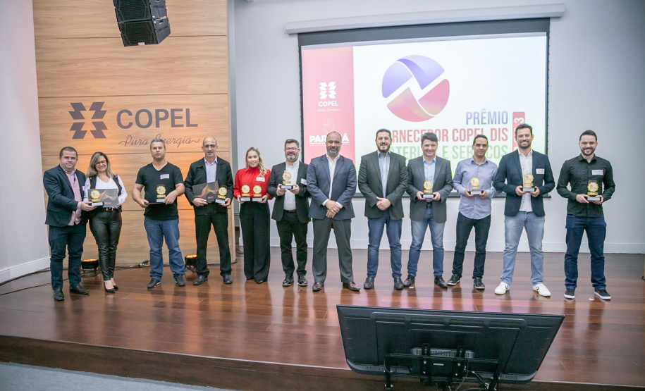 Copel premia os melhores fornecedores em sua 7ª edição do Prêmio Fornecedor