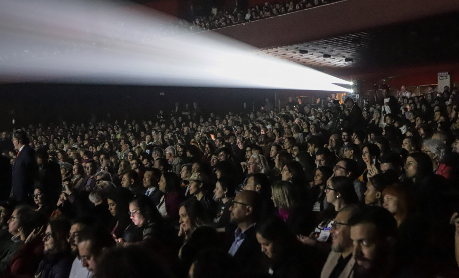 Curitiba, 23 de julho de 2023 - Abertura da 75ª Reunião Anual da SBPC - Sociedade Brasileira para o Progresso da Ciência, que aconteceu no Teatro Guaira, e contou com a presença da ministra de  Ciência, Tecnologia e Inovação, Luciana Santos.
