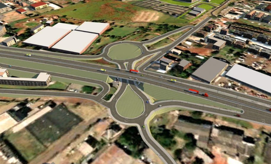 Viaduto da PUC em Londrina