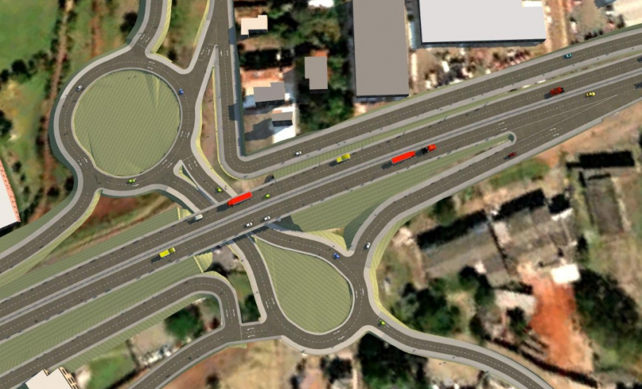 Viaduto da PUC em Londrina