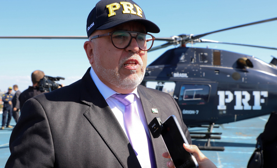 Vice Governador Darci Piana participa de encontro com os parceiros envolvidos na retomada do Serviço Aeromédico da PRF no Paraná - Foto: Ari Dias/AEN