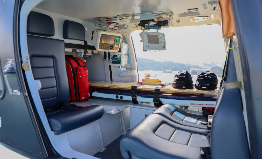 Vice Governador Darci Piana participa de encontro com os parceiros envolvidos na retomada do Serviço Aeromédico da PRF no Paraná - Foto: Ari Dias/AEN