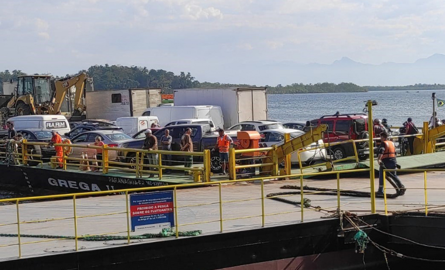 Em vistoria de campo, Agepar verifica melhorias nas condições dos terminais e embarcações do ferryboat de Guaratuba
